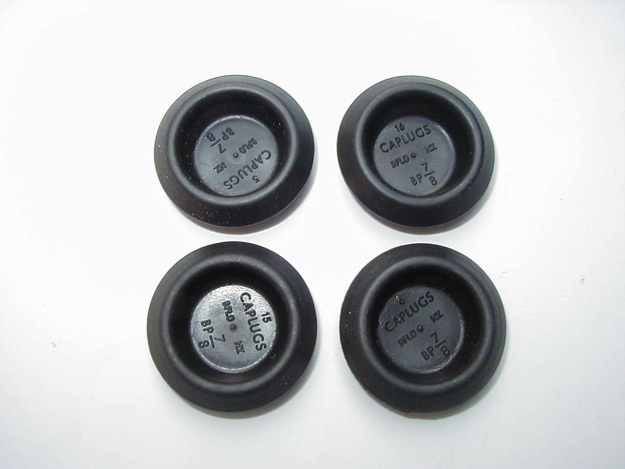 Headlight Housing Pivot Plugs Plastic, 4pcs 63-67